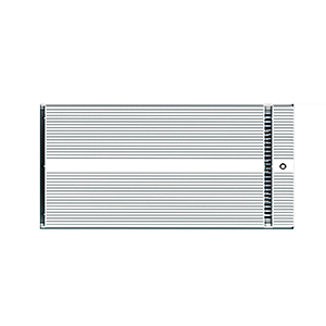 Aquecedor elétrico infravermelho distante JH-NR16-18A para banheiro 1650W